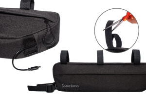 Сумка велосипедная подрамная XL CAANBAG, цвет: черный, артикул: CAAN-TR-36BL