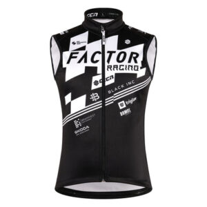 Вело жилетка FACTOR UCI Team Thin Vest Black