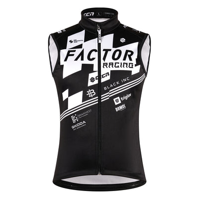 Вело жилетка FACTOR UCI Team Thin Vest Black