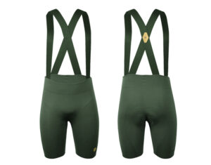 Велошорты Women Sewfree bibs short green black