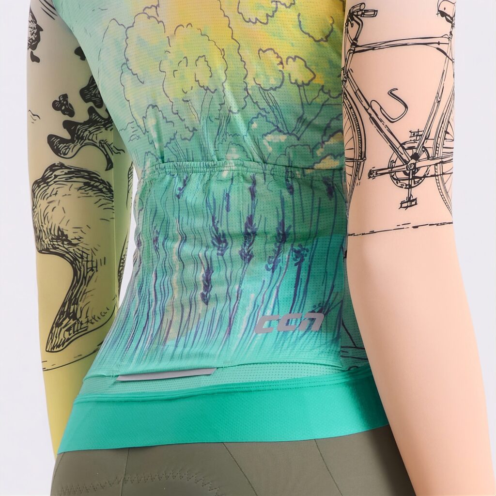Велоджерси All Day Women Long Sleeve Jersey Magic Green