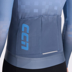 Велоджерси Wind Breaking Ink Feathers Men LS Jersey Sky Blue