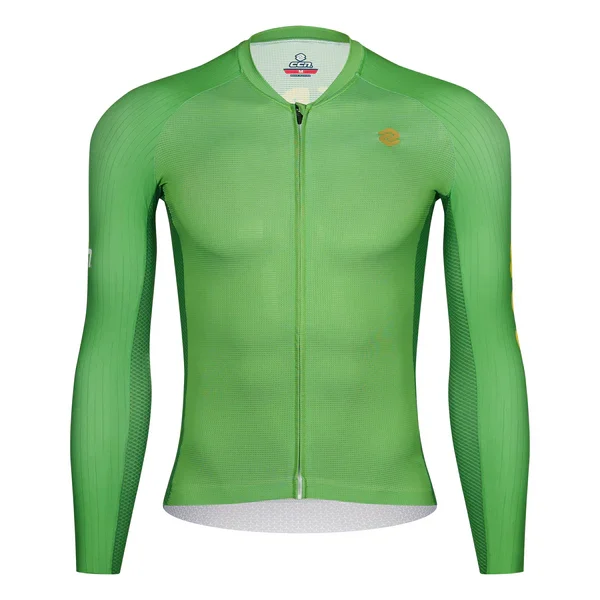 Велоджерси Pro Mens Long Sleeve Jersey Green