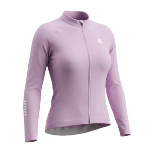 Велоджерси All Day Women Long Sleeve Jersey Pink Purple