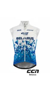 Вело жилетка Thermo Fleece Vest blue/white