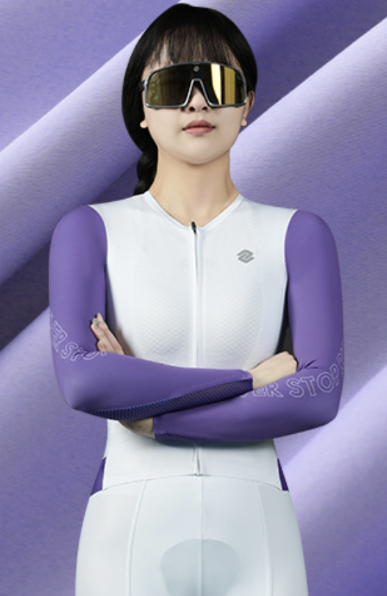 Велоджерси All Day Women Long Sleeve Jersey Purple