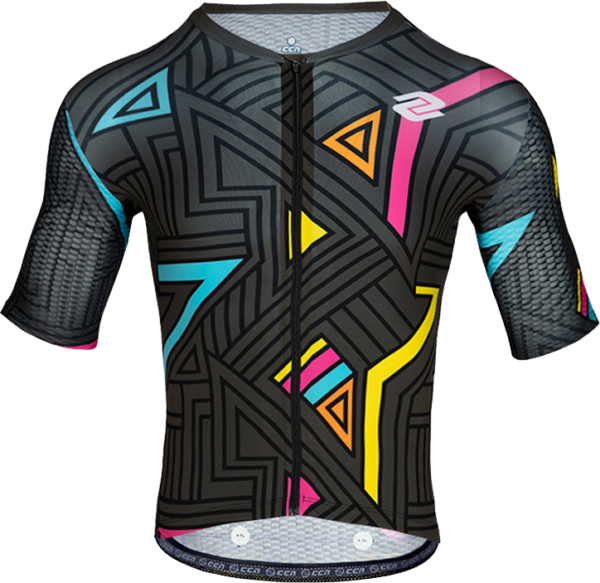 Велоджерси All Day SS Colorful Black Jersey — фото 2