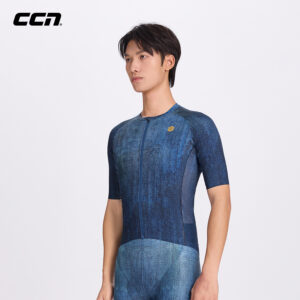 Велоджерси Sew-Free Denim Print Men Denim Blue Jersey