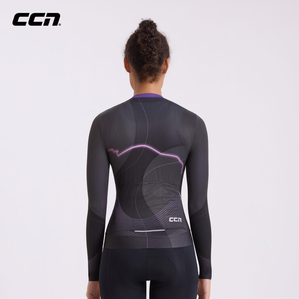 Велоджерси Women's Black Purple SS Jersey