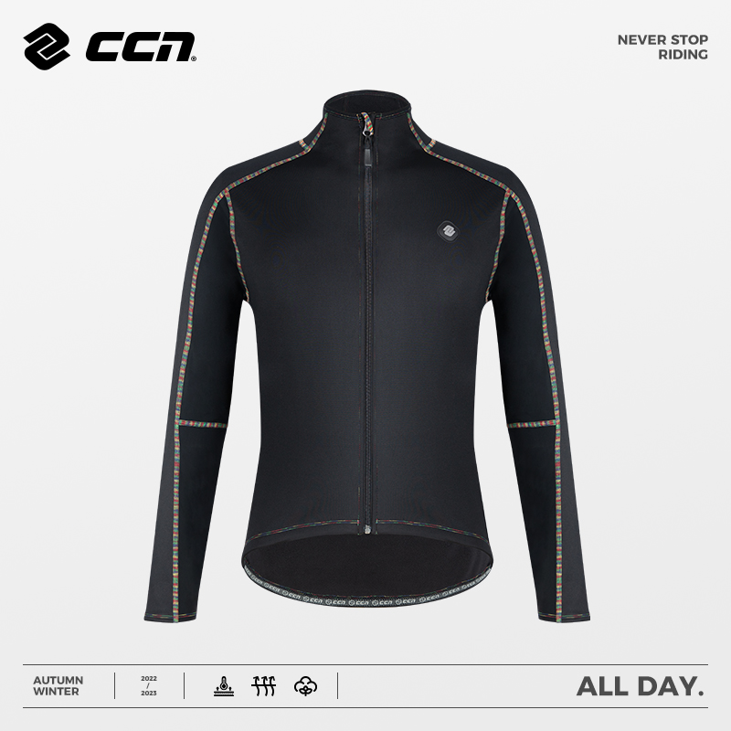 Вело куртка All Day Fleece Black Jacket