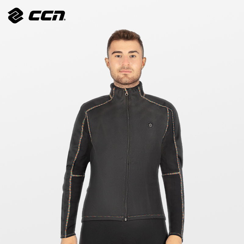 Вело куртка All Day Fleece Black Jacket