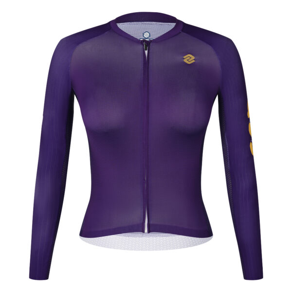 Велоджерси Pro Womens Long Sleeve Jersey Night Setting Purple — фото 2