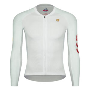 Велоджерси Pro Mens Long Sleeve Jersey Moonlight White