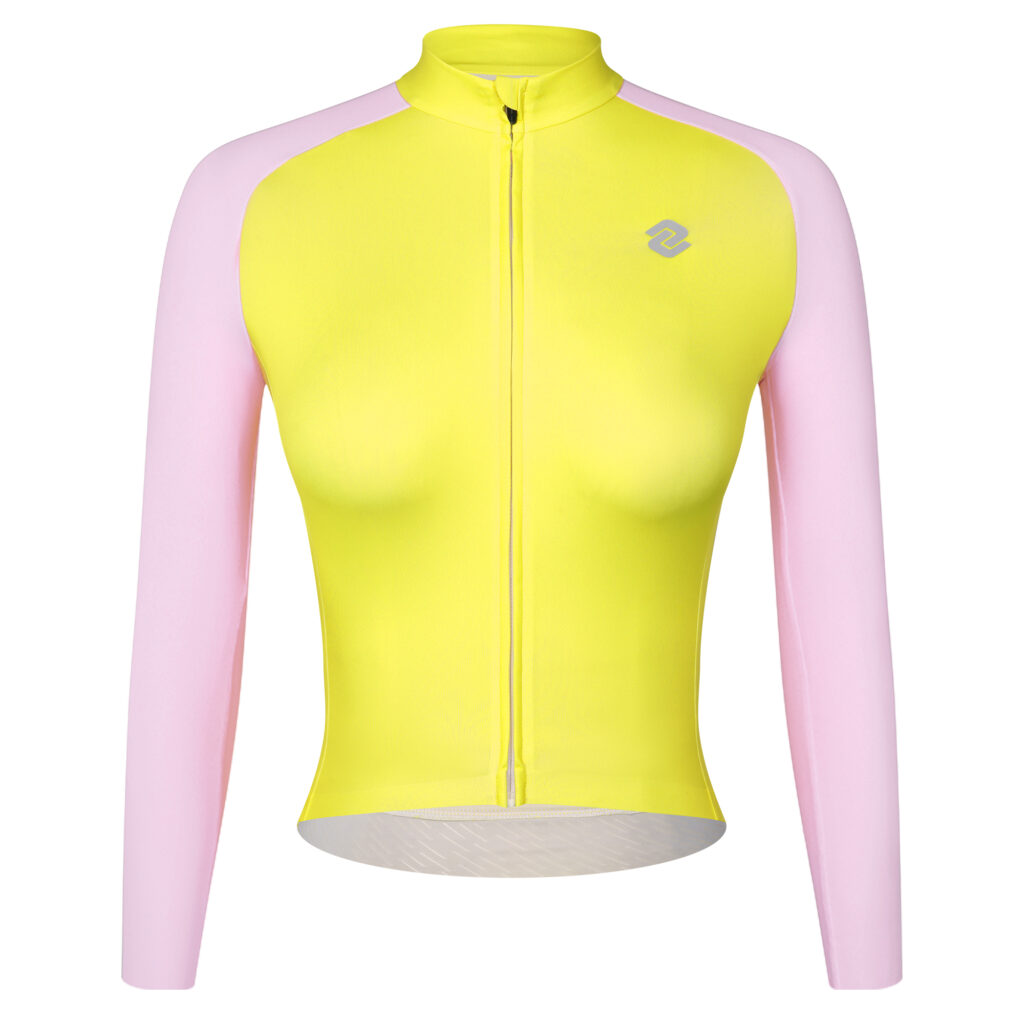Велоджерси All Day Women's Long Sleeve Jersey Yellow