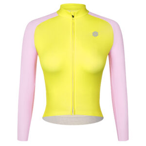 Велоджерси All Day Women's Long Sleeve Jersey Yellow