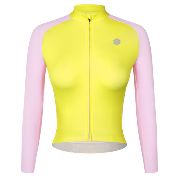 Велоджерси All Day Women's Long Sleeve Jersey Yellow