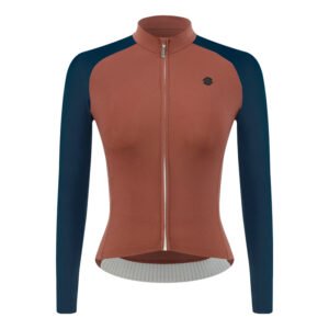Велоджерси All Day LSW BrownBlue Jersey