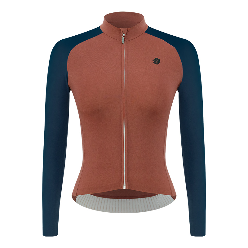 Велоджерси All Day LSW BrownBlue Jersey