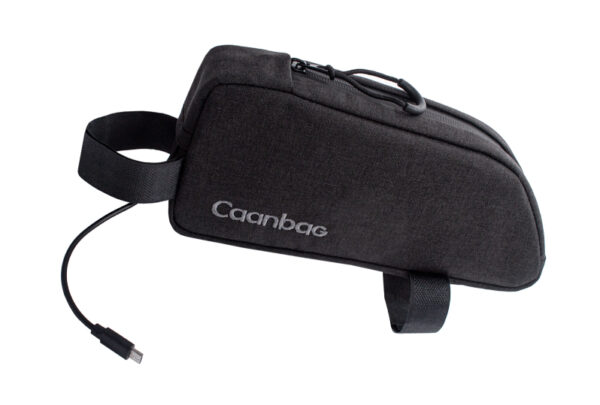 Сумка велосипедная нарамная "Пенал" CAANBAG, цвет: черный, артикул: CAAN-TR-37BL