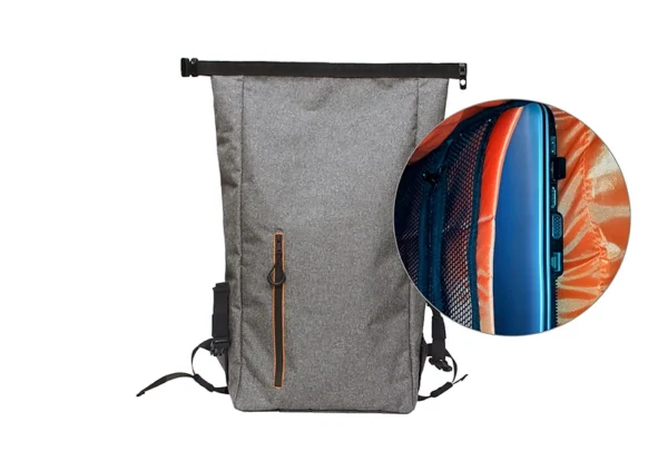 Рюкзак "Бриз" CAANBAG, цвет: серый, артикул: CAAN-FS-61LG