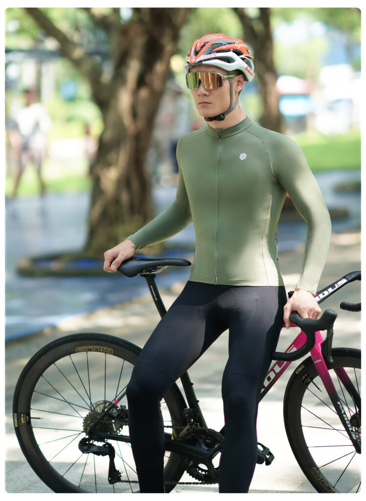 Велоджерси All Day Men Long Sleeve Jersey Maritime Pine Green