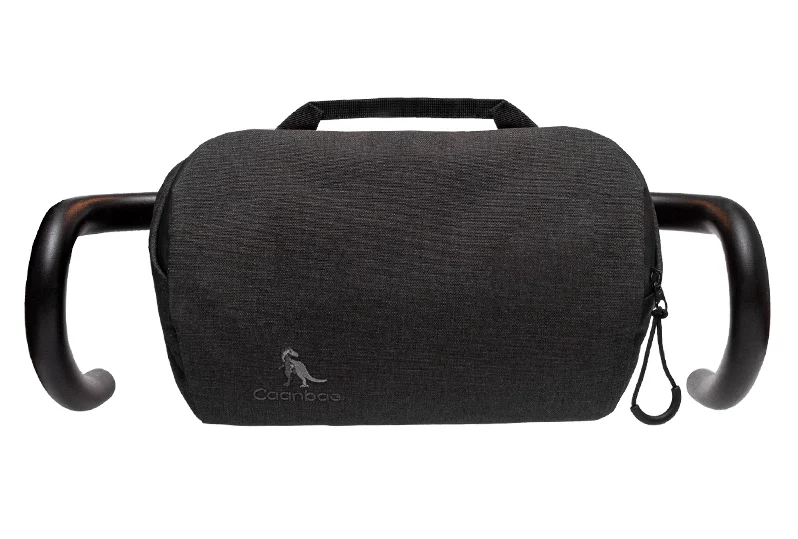 Сумка велосипедная нарульная "МИНИ" CAANBAG, цвет: черный, артикул: CAAN-CI-42BL