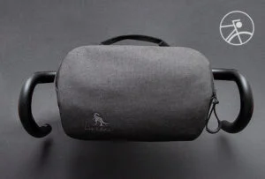 Сумка велосипедная нарульная "МИНИ" CAANBAG, цвет: черный, артикул: CAAN-CI-42BL