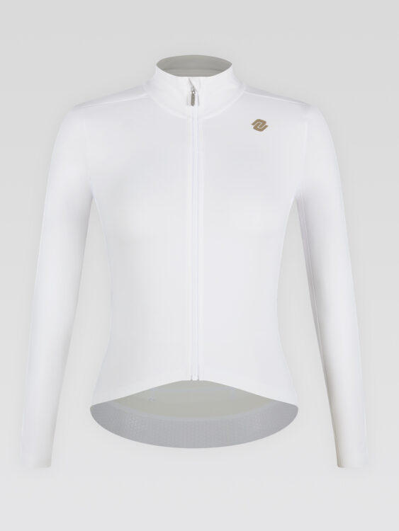 Велоджерси CLA Fleece Long White Women jersey
