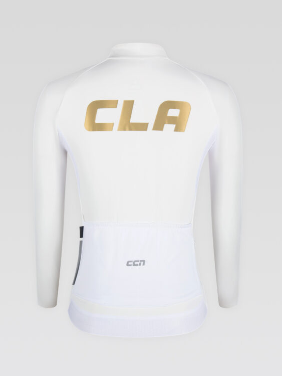 Велоджерси CLA Fleece Long White Women jersey — фото 2