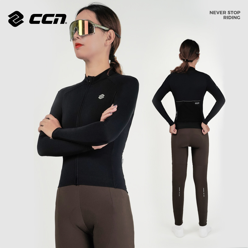 Велоджерси All Day Women Fleece Long Sleeve Jersey Black