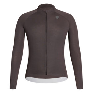 Велоджерси Gnomon Shadow Track Women Long Sleeve Wool Jersey Brown
