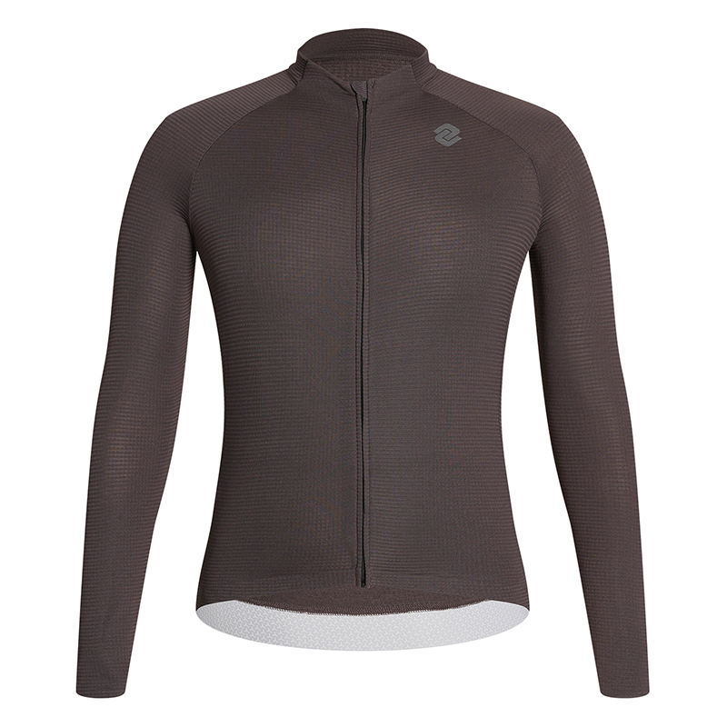 Велоджерси Gnomon Shadow Track Women Long Sleeve Wool Jersey Brown