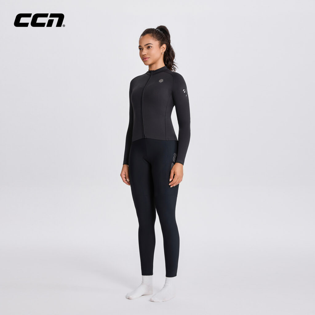 Велоштаны Gnomon Shadow Track Women Fleece Bib Tights Black