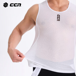 Вело базовый слой Sleeveless Base Layer White color