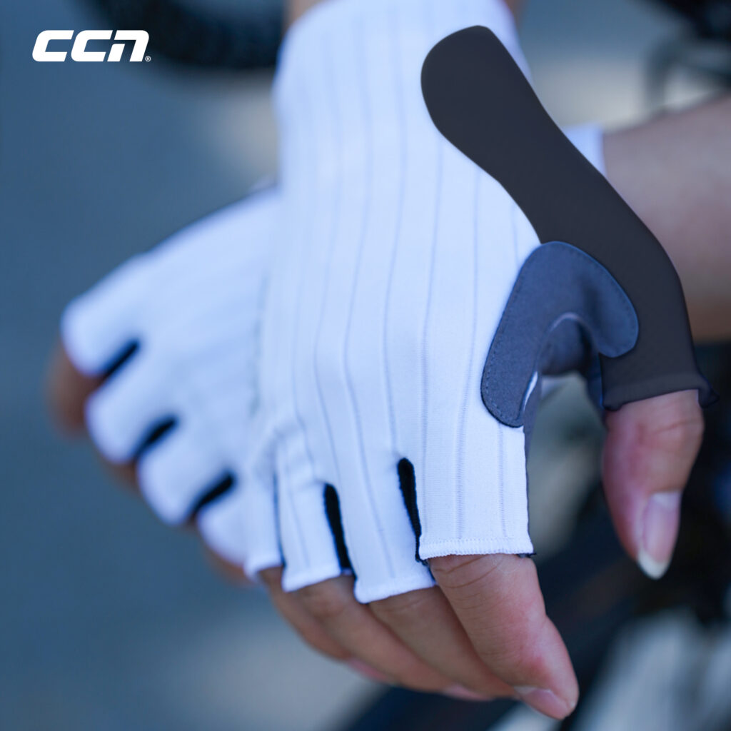 Велоперчатки Half-Finger Gloves White