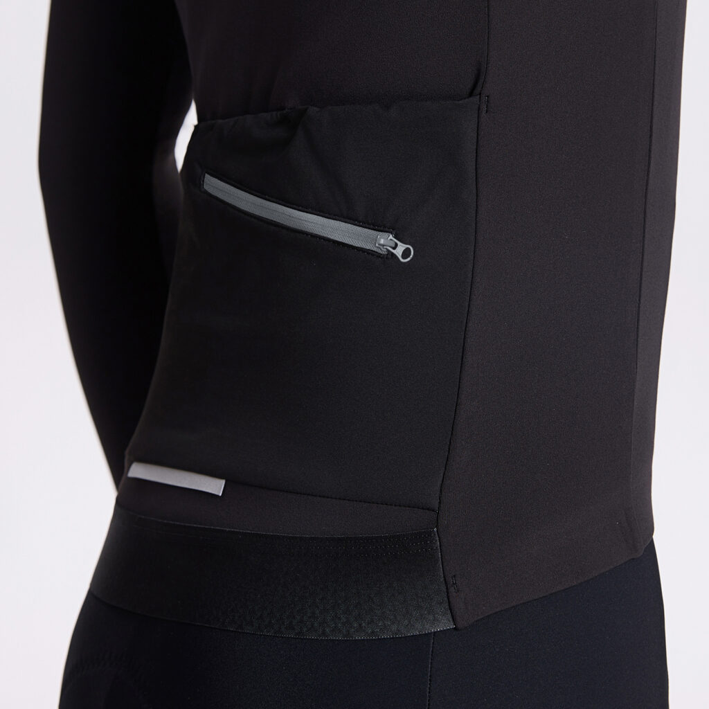 Велоштаны Gnomon Shadow Track Men Fleece Bib Tights Black