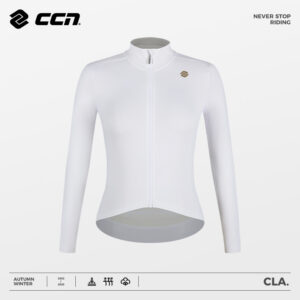 Велоджерси CLA Fleece Long White Women jersey