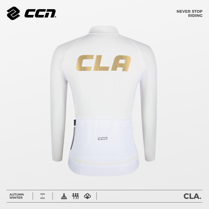 Велоджерси CLA Fleece Long White Women jersey