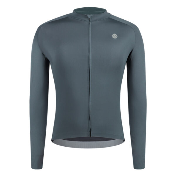 Велоджерси All Day Men Long Sleeve Jersey Silver Gray