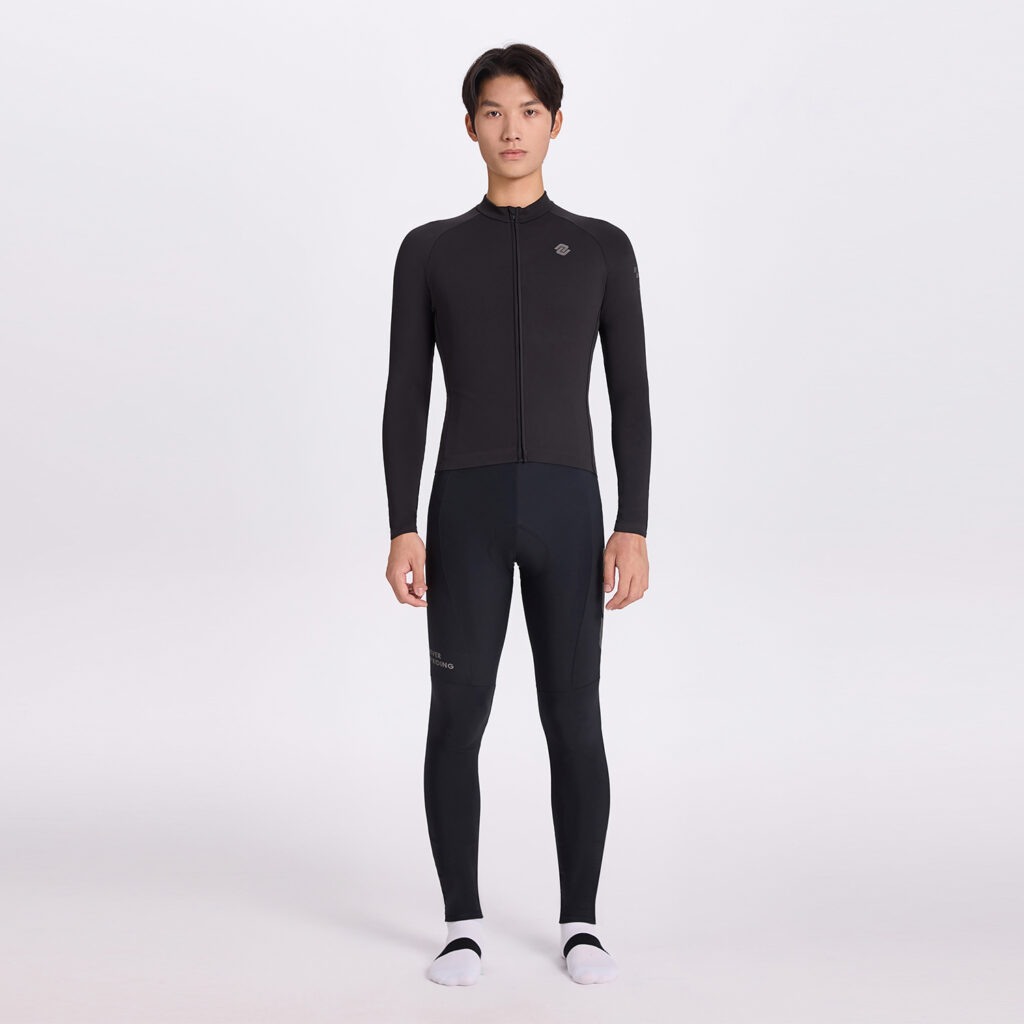 Велоштаны Gnomon Shadow Track Men Fleece Bib Tights Black